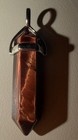 Pendant Amulet Sterling Silver w/ Mahogany Obsidian stone. Beautiful Piece. — photo 3