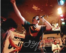 * GREG GRAFFIN * signed 8x10 photo * BAD RELIGION * COA *