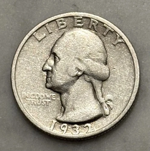 1932-S Washington Quarter - VF - Very Fine - 90% Silver