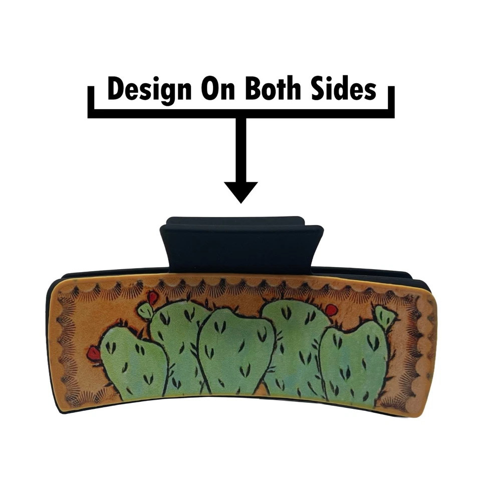 Western Hair Clips for Women with Cowgirl Earrings - Christmas Gifts for Girls - Image 4 of 4