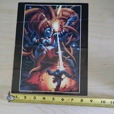 Very Rare Poster Ultraman Comic Book Store 1992 Ken Steacy  Harvey Ultracomics