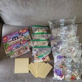 Lego Friends Heartlake Hotel 41101, 1552 Pieces, books, no box, bags 5-11 New 