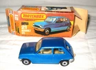 MIB 1978 Matchbox #21 Renault 5TL, Blue with Silver Base in VG Original SF Box
