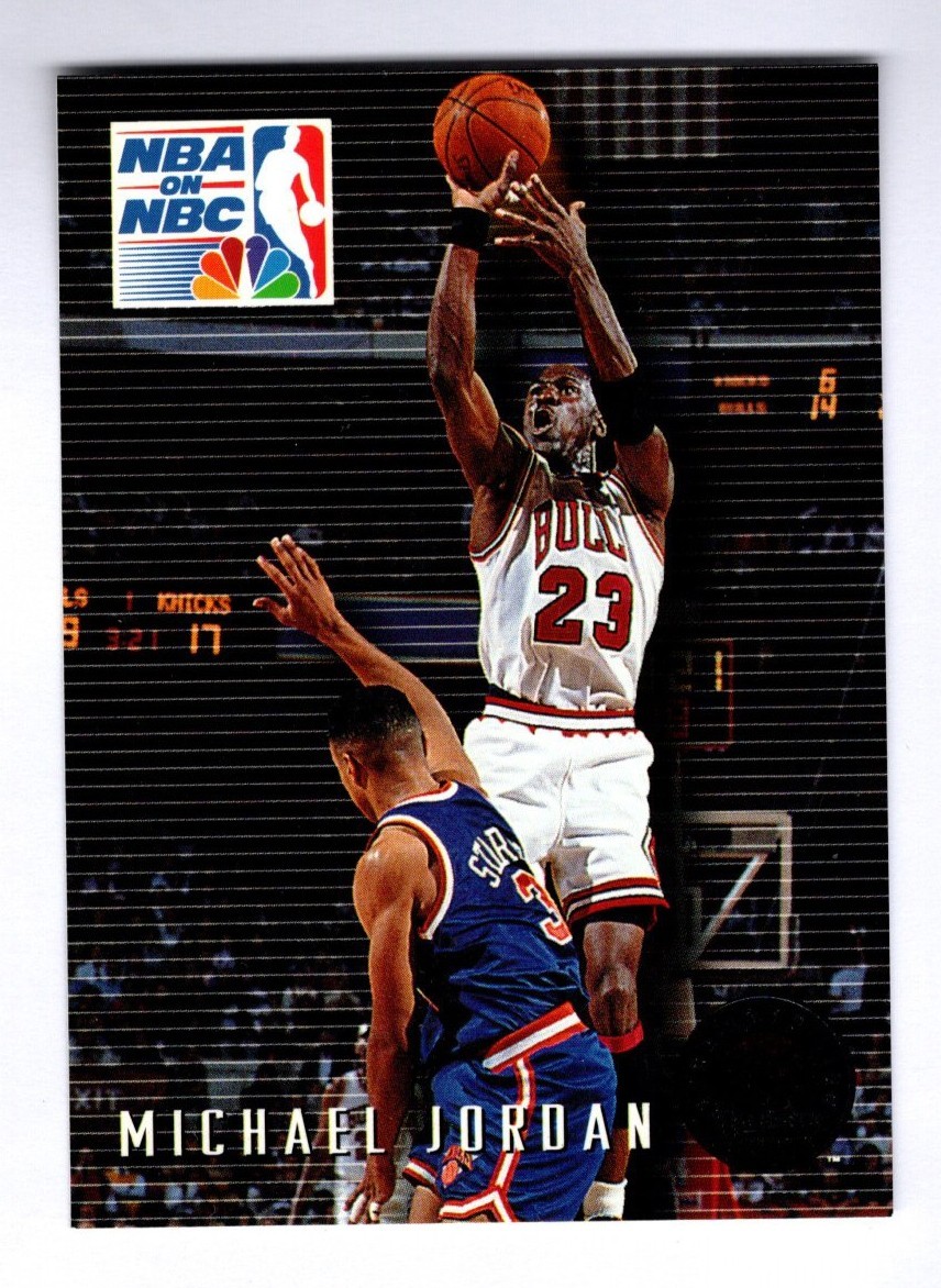1993-94 SkyBox Premium #14 Michael Jordan Playoff Chicago Bulls HOF