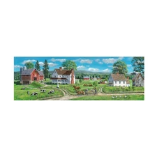 Canvas Wall Art -  Fair 'Country Farms' Wall Art for Living Room, Bedroom