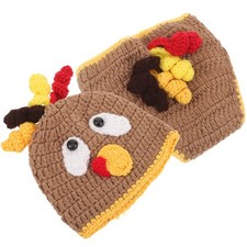  Baby Photoshoot Props Newborn Outfit Turkey Costume Photography for