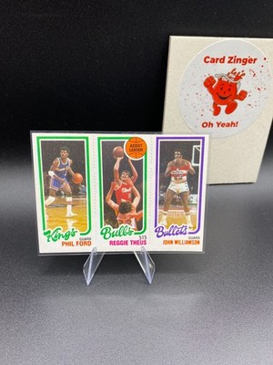 1980-81 Topps - John Williamson, Reggie Theus, Phil Ford #252-43-127