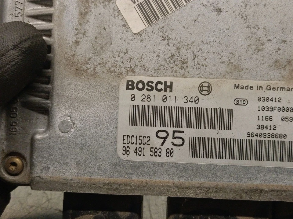 9649158380 CENTRALINA MOTORE / 0281011340 BOSCH / 5383904 PER CITROËN C5 I DC_ - Immagine 4 di 4