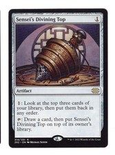 Magic The Gathering MTG - Sensei's Divining Top - Double Masters 2022