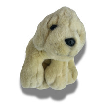 FAO Schwarz Yellow Labrador Plush Puppy Dog Fifth Avenue Stuffed Animal