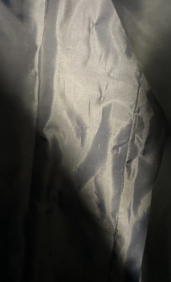 Ralph Lauren Women's Navy Canvas Silver Duffle Purse Polo - Image 4 of 4