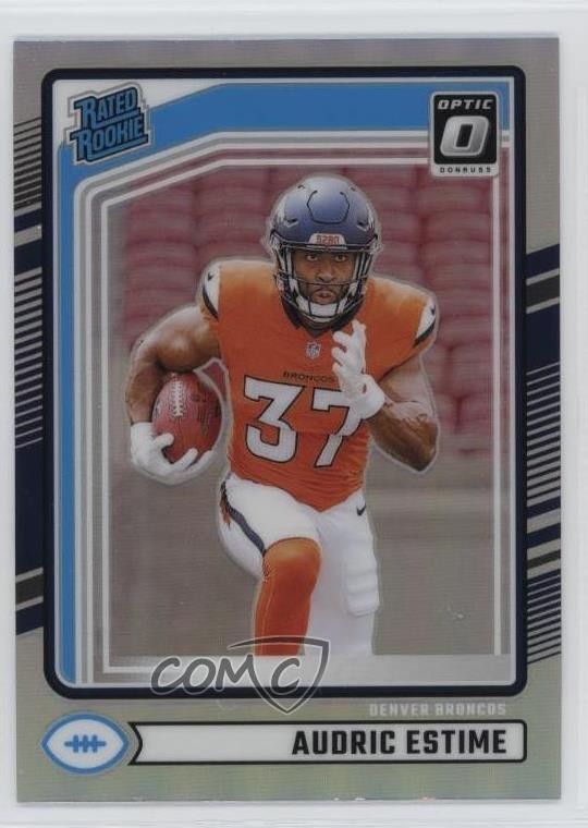 2024 Panini Donruss Rated Rookie Optic Preview Holo Prizm Audric Estime 10ps