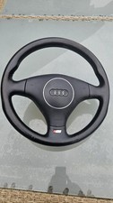 Audi A4 B6 B7 8H Cabrio Lederlenkrad Schwarz ...