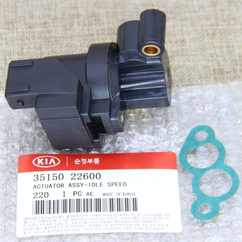Регулирующий клапан холостого хода 3515022600 IACV подходит для Hyundai Accent Elantra Tiburon Kia - Изображение 4 из 4