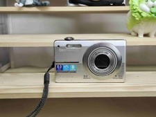 Olympus FE-370 Silver Compact Digital Camera with Tested Working English