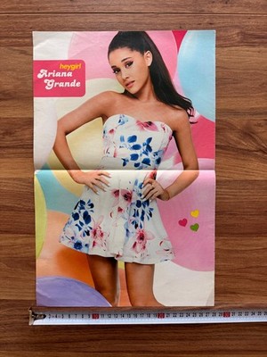 Ariana Grande Joseph Morgan Double Sided Heygirl Magazine Poster Rare 30x40