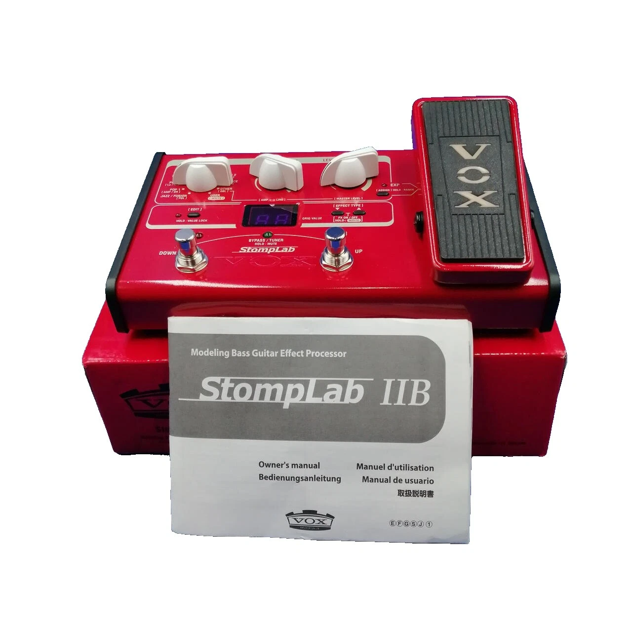 Pedal de efeitos de guitarra Vox Processadores