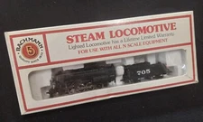Bachmann N-Gauge 2-8-0 #4821 Black #705 Steam Locomotive with Coal Tender | NEW