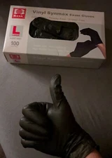 1000 Medical Vinyl Exam Disposable Gloves, Latex & Powder Free,Food Grade