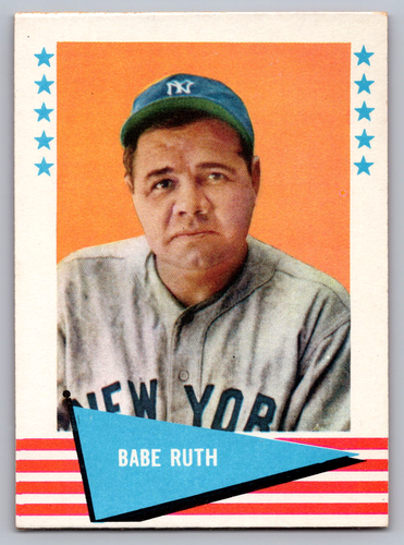 1961 FLEER #75 BABE RUTH YANKEES