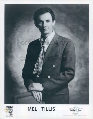 Press Photo Young Classic Country Singer Mel Tillis | eBay