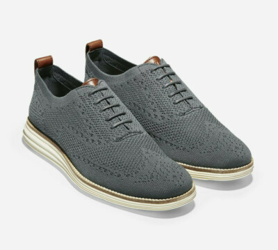 Men Cole Haan Original Grand Stitchlite Wingtip Oxford Knit 