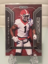 George Pickens rookie Premier 2022 Pro Picks Steelers / Dallas Cowboys