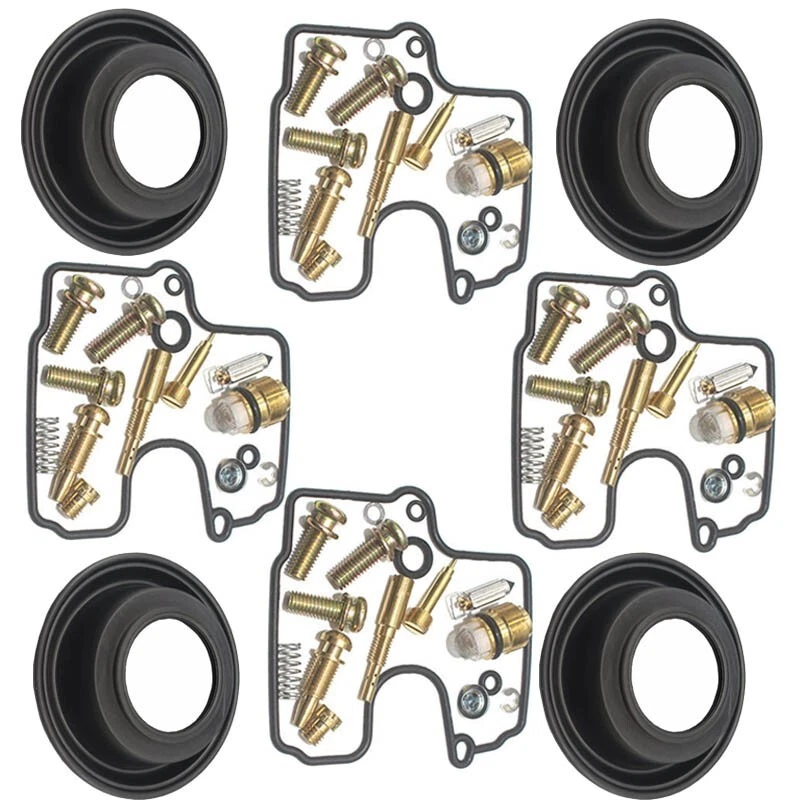 For Yamaha Royal Star Venture XVZ1300 1999-2013 Carburetor Repair Kit Diaphragm Foto 2 de 3