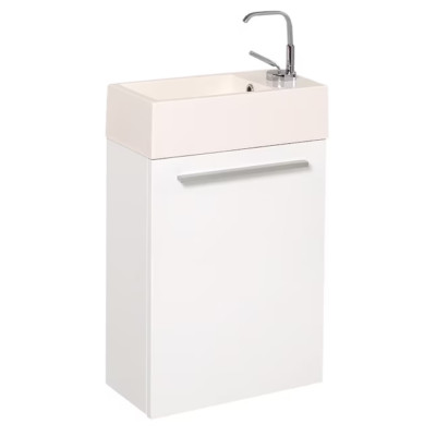Fresca Pulito 16'' Wood and Acrylic Bathroom Vanity FCB8002WH-I