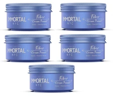 Immortal NYC Fiber Cream Shine/Flexible Strong 150ml ( 5 Pack ) | Cream Pomade