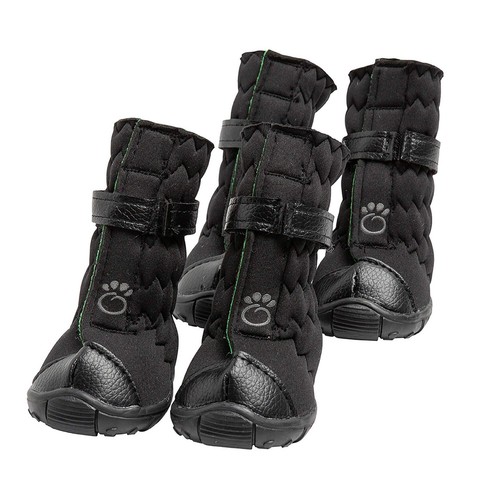 Elasto-Fit Dog Boots - Black - Picture 8 of 14