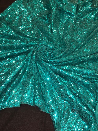 Sparkly Sequin Fabric bridal wedding costume strech backdrop Tulle net 58" wide - Picture 32 of 55