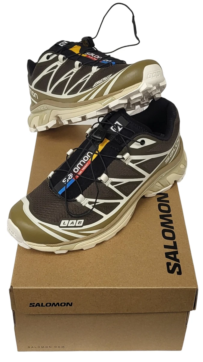 NEW Salomon XT-6 Recut Wren/Kangaroo/Vanilla Ice Unisex Sport Shoes