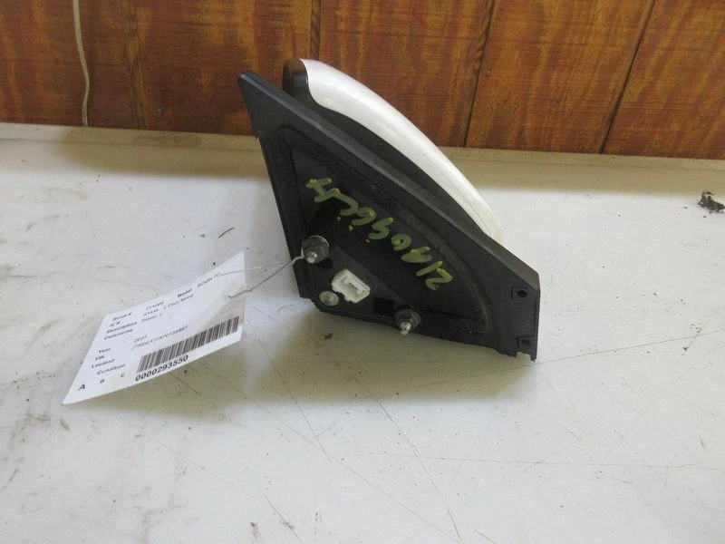 Driver Scion TC espelho retrovisor lateral esquerdo branco 2005-2010 - Imagem 3 de 3