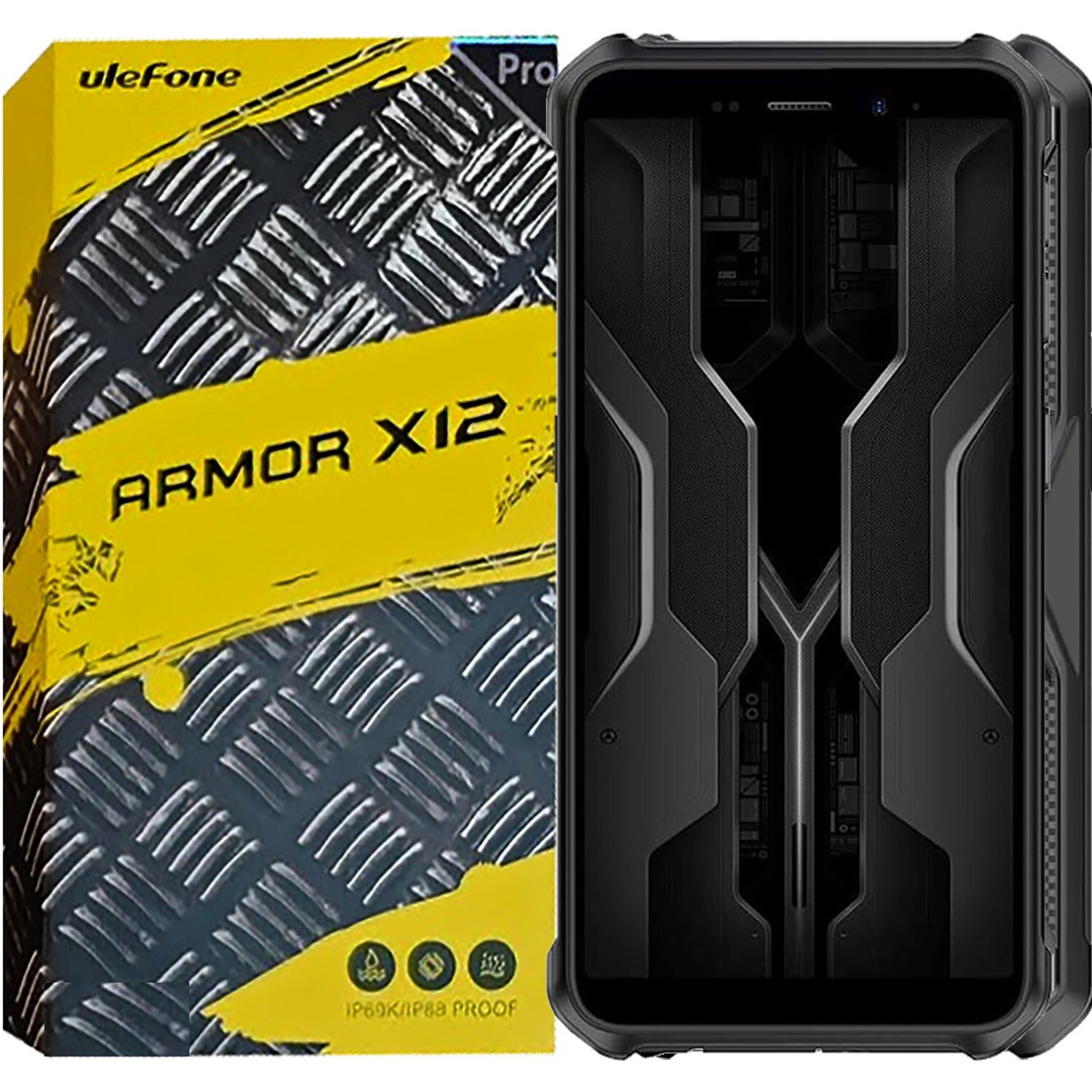 Ulefone X simフリー 4GB/64GB Android8.1 Ulefone Armor X12 Pro 4G Black 64GB + 4GB Dual-Sim Factory