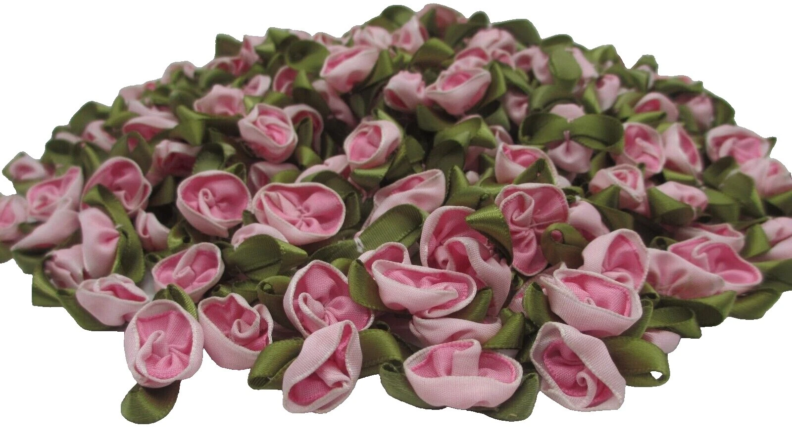 Ribete de Flores de raso Ribetes para Costura