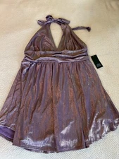 Wild Fable Dress Size XL Blue/Purple Metallic