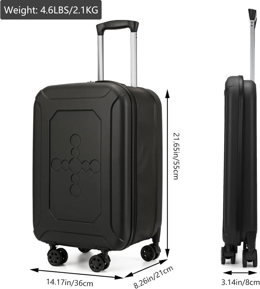 Maleta Plegable Revisada Equipaje Completamente Plegable Rígido Maleta de Mano Foto 4 de 4