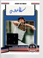 2023 USA Stars & Stripes 18U NT Signatures Materials #18U-AN Adam Hachman