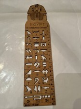 Egyptian Hieroglyphic Alphabet Stencil Egypt Hiroglyphic Wood