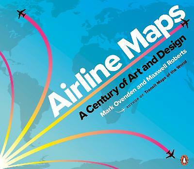 Airline Maps A Century of Art and Design by Mark Ovenden (Paperback Book) - Image 2