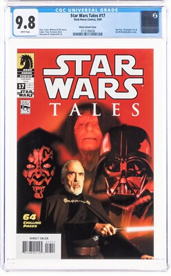 STAR WARS TALES #17 B(2003) - CGC GRADE 9.8 -  SITH LORDS PHOTO VARIANT COVER!