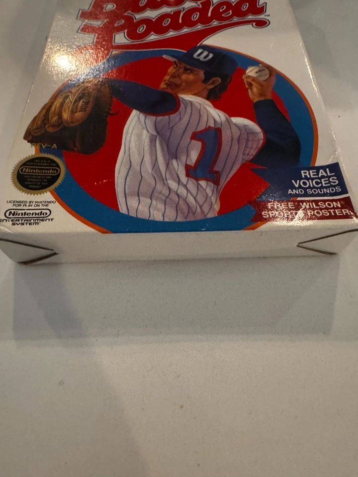 NES Bases Loaded Box and Manual - Only No Cartridge - Orange Jaleco Circle Seal - Image 3 of 4