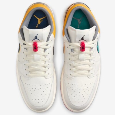 Size 6 - Air Jordan 1 Premium Low Sail Yellow Ochre for sale