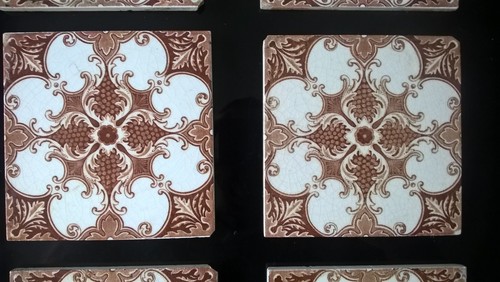 10 Antique Tiles. 6" x 6". stock item tiles 008 - Picture 4 of 12