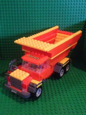reese's lego dump truck