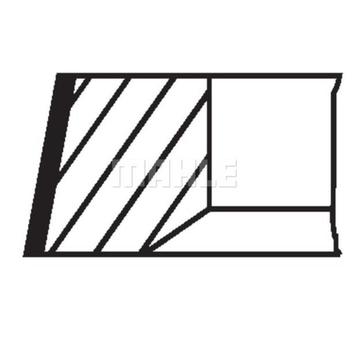 MAHLE Kolbenringe Kolbenringsatz Kolbenringzange für Volvo XC90 I 275 V70 II - Bild 2 von 6