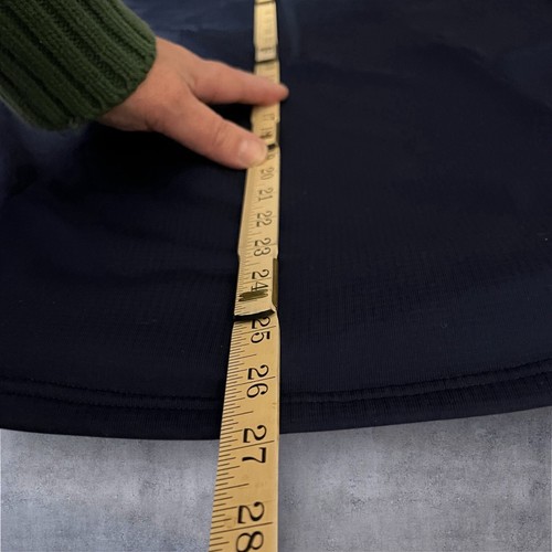 Felpa Under Armour Cold Gear Uomo Piccola Blu Navy Mezza Zip Strato Gorp Sci - Foto 5 di 10