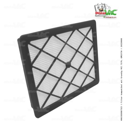 Filter kompatibel mit Grundig VCC 7170 ECO, GMS3730