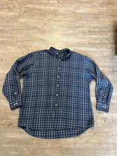 Original by Evergreen Button Down Flannel ChecksShirt Mens Size L Expert Makers